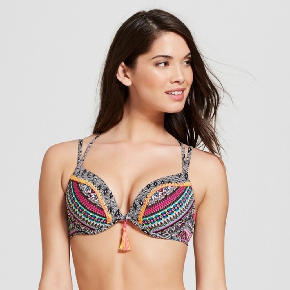 Colorful Patterned Bikini Set - Picture 13 of 14